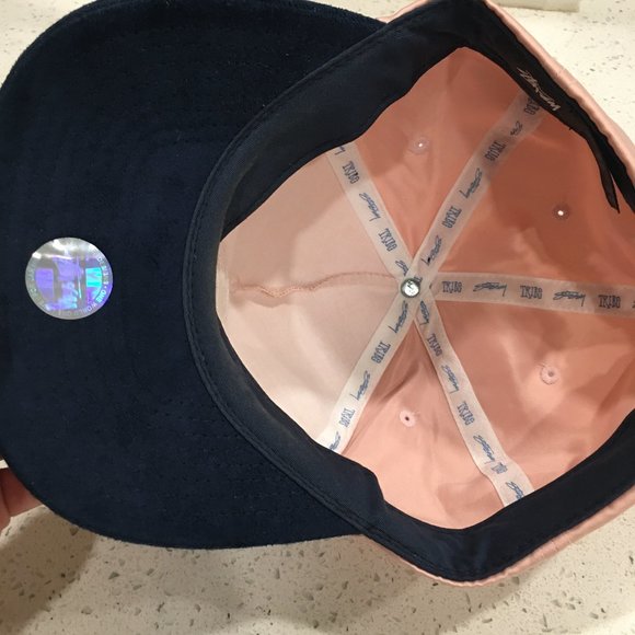 Pink And Blue Stussy Hat - Picture 2 of 3